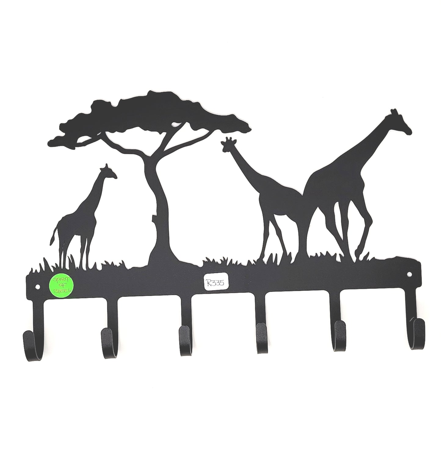 Giraffe & Acacia tree - Wall Hook