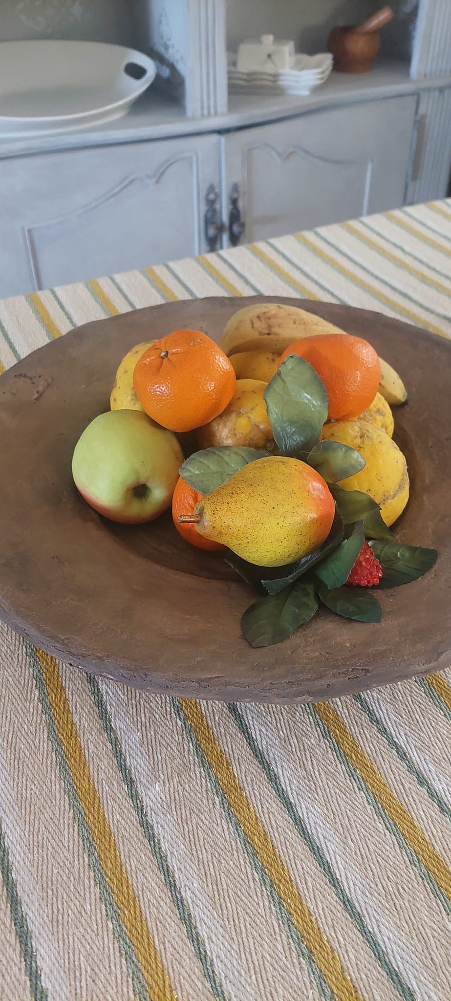 Large Fruit Bowl (A1) - Clay