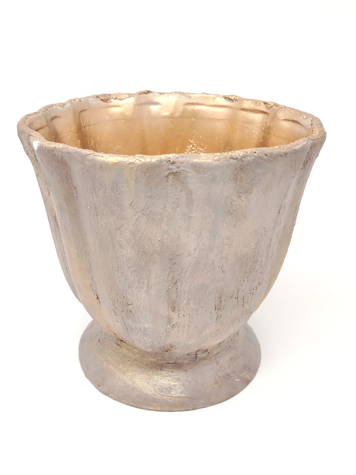 Bucket vase (A21)- Clay