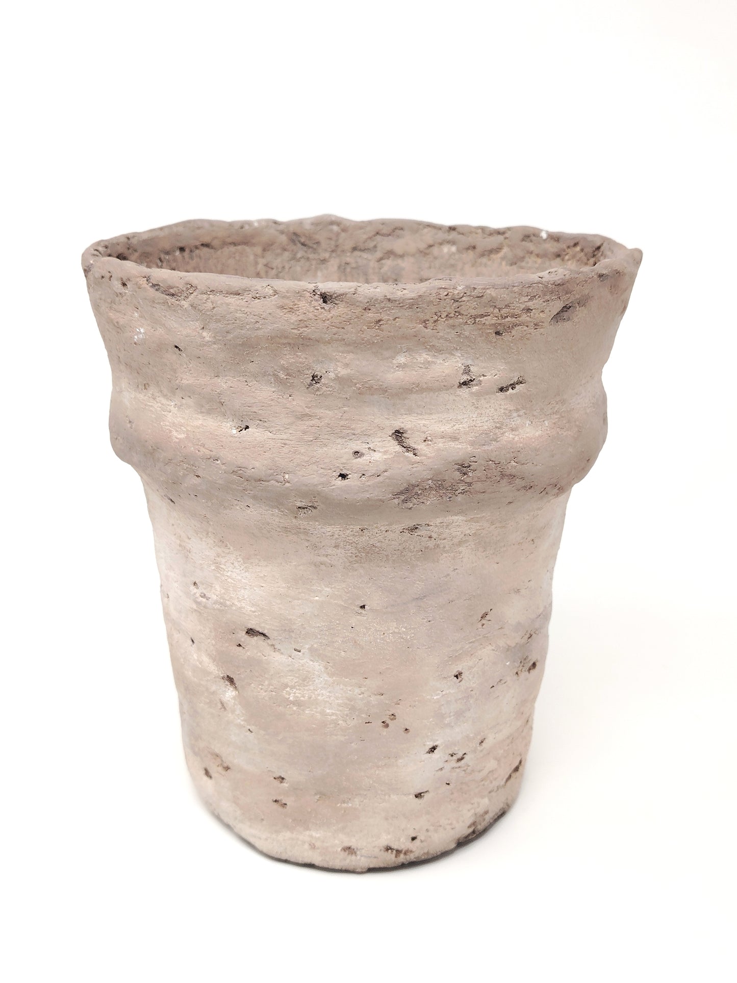 Pot with wider top (A25)- Clay