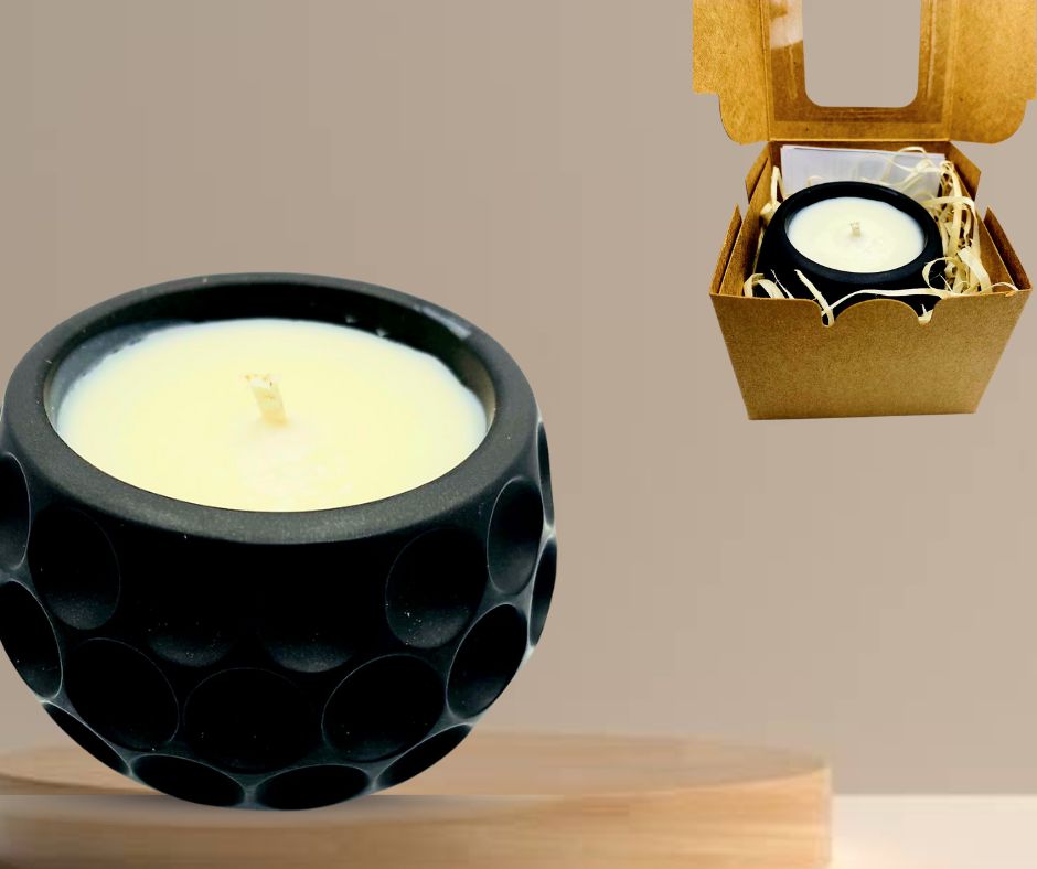Black Dimple Candle Gift
