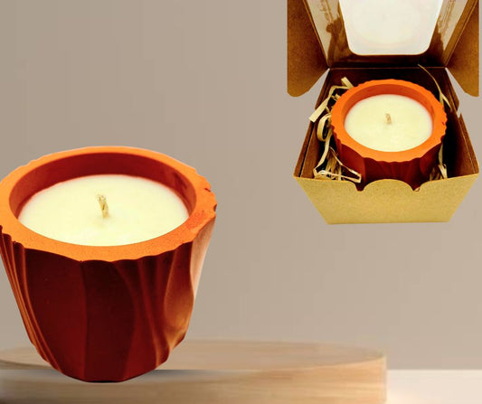 Candle gift - Terracotta
