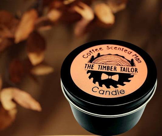 Coffee Scented Man Candle