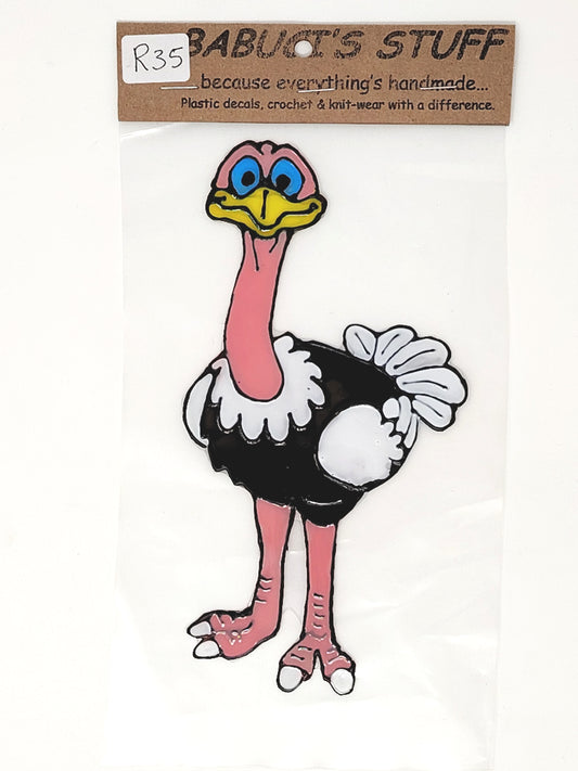 Ostrich - Window stickers